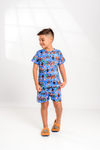 Baby-Doll Infantil Masculino Roblox Azul