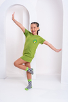 Baby-Doll Infantil Feminino She-Hulk Liso