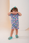 Baby-Doll Infantil Feminino Monstros SA Rosa - comprar online