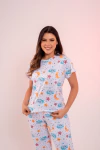 Baby-Doll de Calça Lua e Nuvem Azul - comprar online