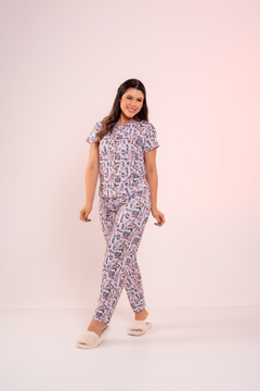 Baby-Doll de Calça Eu Amo Viajar - Amme Brand | Loja de Atacado