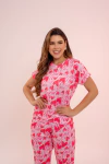 Baby-Doll de Calça Corações Vermelho Love - comprar online