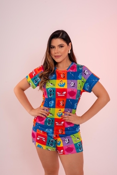 Baby-Doll Manguinha Divertidamente 2 - comprar online