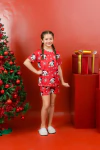 Baby-Doll Infantil Feminino Mickey Vermelho Natal - comprar online