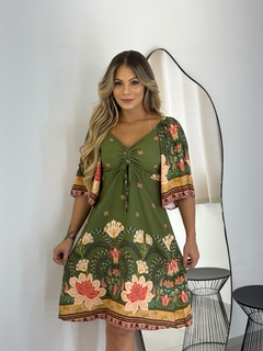 Vestido Mariana Curto - Estampa 2 - loja online