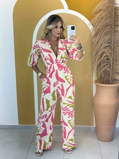 Macacão Estampado Júlia -  Bella Store | Moda Feminina