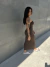 Vestido Basic Long - Marrom na internet