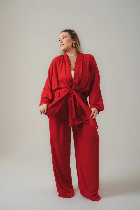 Conjunto Vitalis - Vermelho - comprar online