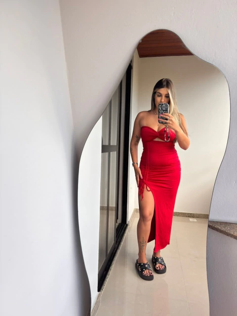 Vestido Stella Vermelho - comprar online