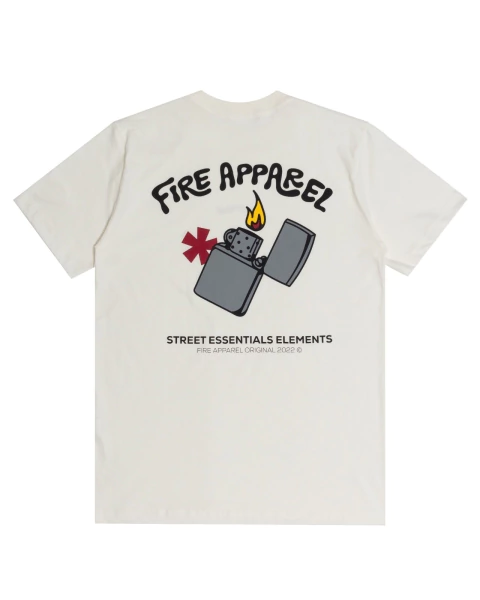 Camisa Básica Fire Apparel Isqueiro Off-white - comprar online
