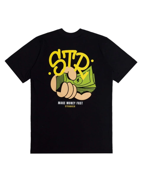 Camisa Básica Stranger Preta Money - comprar online