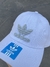 Boné Adidas Trefoil Branco/Cinza na internet