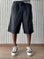 Bermuda Jorts Jeans Chumbo na internet