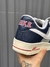 Tênis Nike Air Force 1 Azul Marinho/Off Withe na internet
