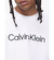 CALVIN KLEIN BUZO CON LOGO BORDADO OVERSIZE - tienda online