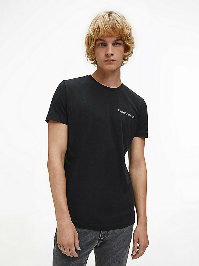 CALVIN KLEIN CAMISETA SLIM DE ALGODÓN ORGÁNICO PARA HOMBRE thumbnail 2