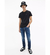 CALVIN KLEIN PACK DE 2 REMERAS CON LOGO ESTAMPADO SLIM FIT NEGRO - comprar online