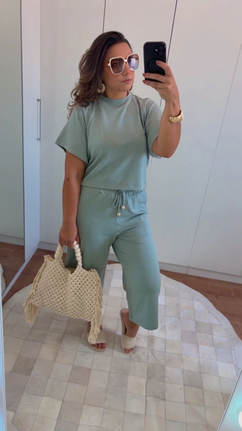 Conjunto Pantacourt - comprar online