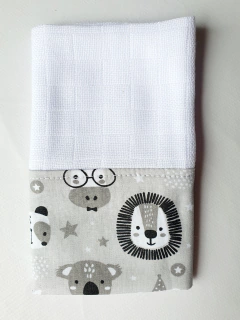 Fraldinha de boca - bichinhos pb - comprar online