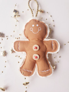 Pingente de natal - biscoito de gengibre - comprar online