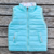 Chaleco Puffer Reversible Aqua