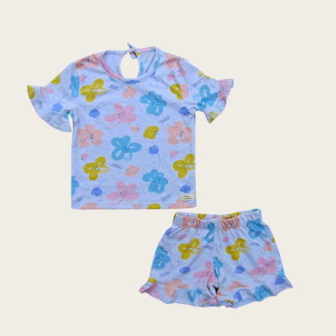 Conjunto Short y Remera Paula - comprar online