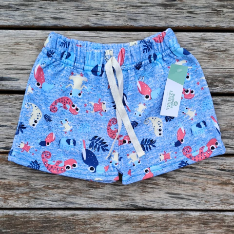Short de algodón Animales