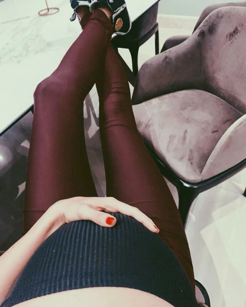 Chupin Lycra Futura Mamá BORDÓ