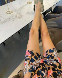 Short Algodón Estampa GUCCI