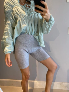 Biker Cashmiere Lanilla Gris - comprar online