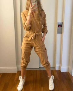 Overol Entero Camel - Love Legs