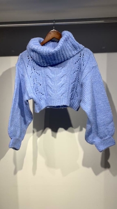 Sweater OLIVER CELESTE con cuello