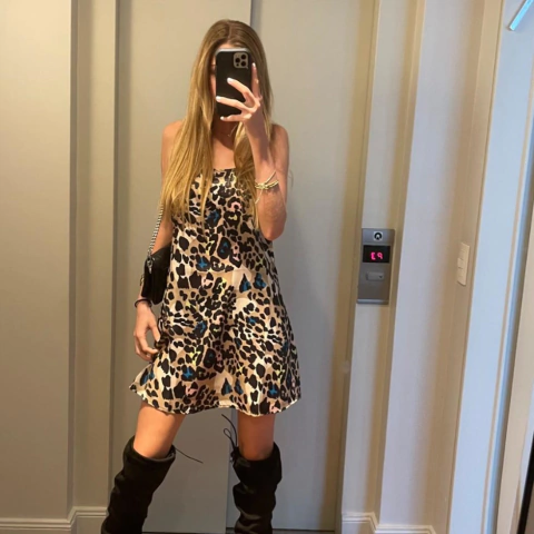 Vestido DAKOTA Seda Print