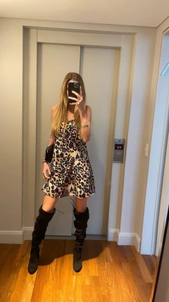 Vestido DAKOTA Seda Print en internet