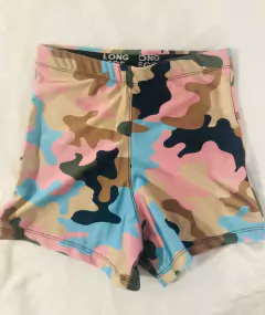 Short 100% Lycra CAMUFLADO