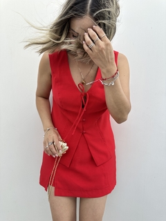 Shorts Saia Lisa Vermelho - comprar online
