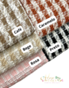 Tecido de Tweed Pied de Poule - (38x100cm)