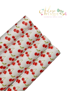 Lonita de Courino Cerejinhas (24x67 cm) - 1 Unidade
