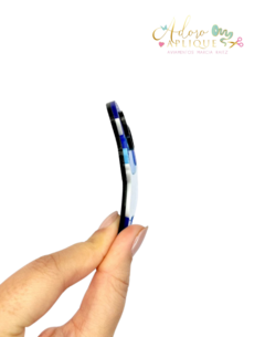 Aplique Acrílico Duplo Curvado para Tiara Divertida Mente (Tristeza) - 1 unidade - comprar online
