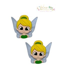 Aplique Emborrachado Tinker Bell - 2 unidades