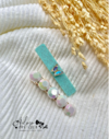 385 - Kit Bico de Pato Coleção Princesas Cor Jasmine - (2 Hair Clips)