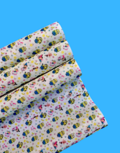 Lonita de Glitter Boreal Estampa Meu Malvado Favorito (24x67 cm) - 1 Unidade - comprar online