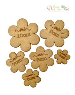 Kit Molde Laço Lonita Flor - 5 PEÇAS