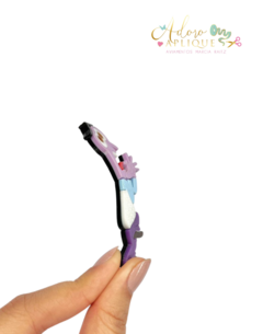 Aplique Acrílico Duplo Curvado para Tiara Divertida Mente (Medo) - 1 unidade - comprar online