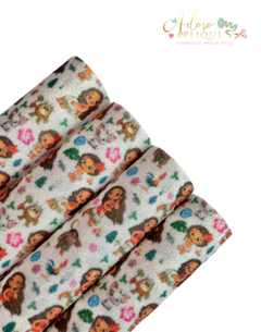 Lonita de Glitter Boreal Estampa Moana (24x67 cm) - 1 Unidade - comprar online