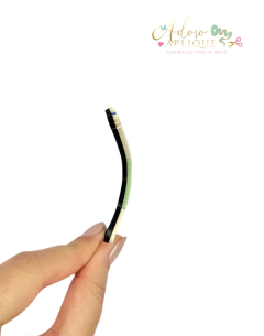 Aplique Acrílico Duplo Curvado para Tiara Divertida Mente (Alegria) - 1 unidade - comprar online