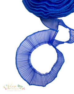 Fita de Organza Franzidinha Vermelho, Azul ou Amarelo (30 mm) - 2 metros ou kit na internet