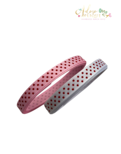 Fita Gorgurão Estampada Importada de Poá (10 mm) - 5 metros - comprar online
