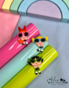 Kit 128 - Lonitas Coleção Super Poderosas (12 x 34cm) - 3 Pedaços de Lonitas + 3 Apliques