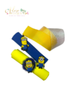 Kit 122 - Lonitas Coleção Minions (12 x 34cm) - 2 Pedaços de Lonitas + Apliques